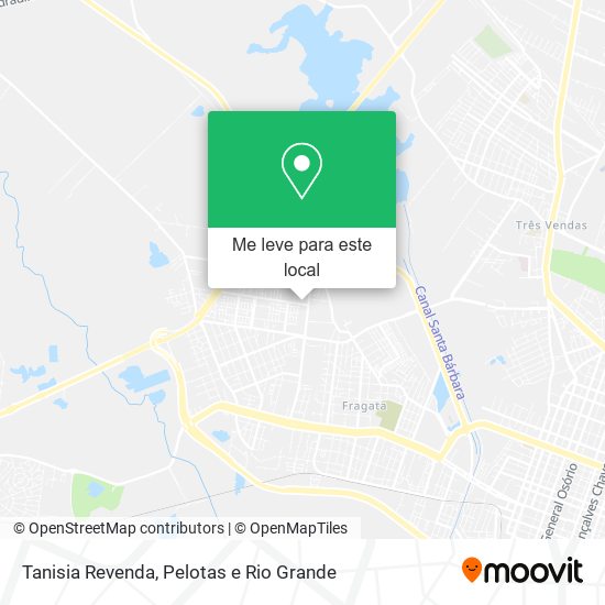 Tanisia Revenda mapa