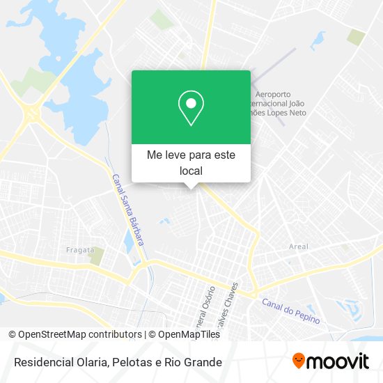 Residencial Olaria mapa