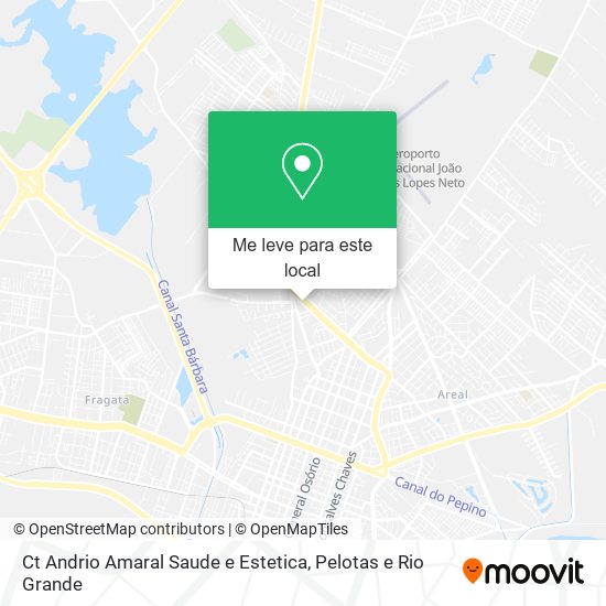 Ct Andrio Amaral Saude e Estetica mapa