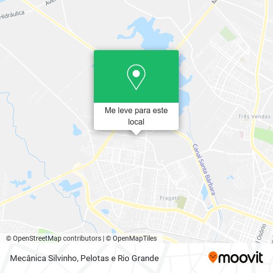 Mecânica Silvinho mapa