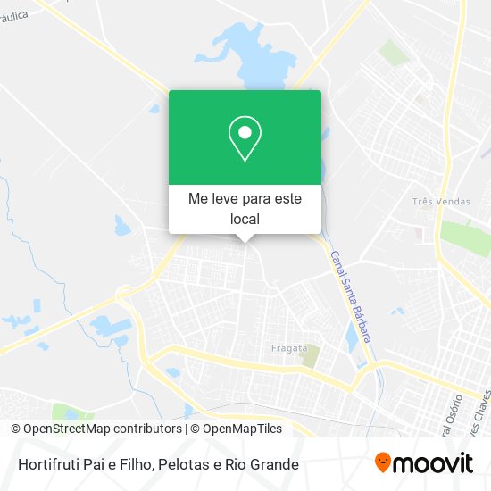 Hortifruti Pai e Filho mapa