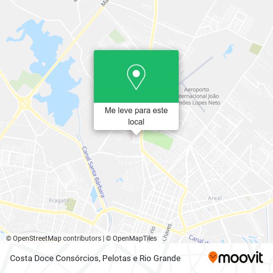 Costa Doce Consórcios mapa