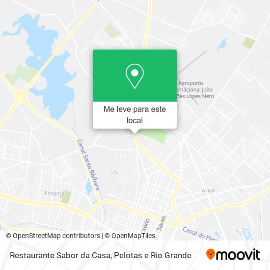 Restaurante Sabor da Casa mapa