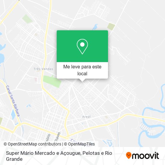 Super Mário Mercado e Açougue mapa