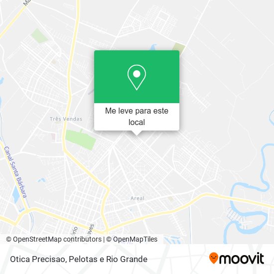 Otica Precisao mapa