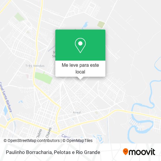Paulinho Borracharia mapa