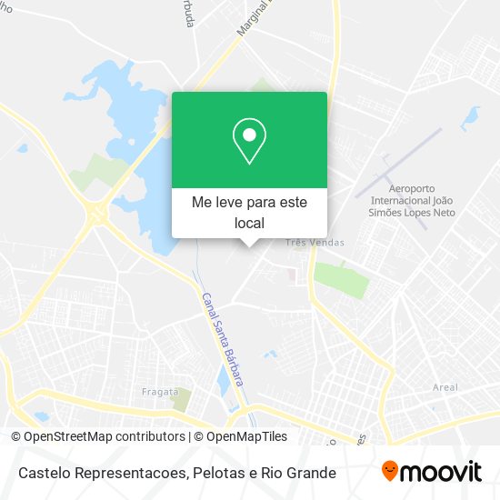 Castelo Representacoes mapa