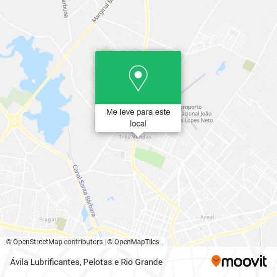 Ávila Lubrificantes mapa