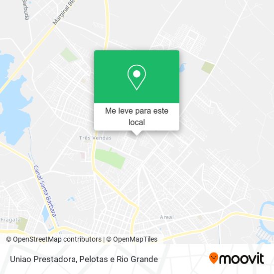 Uniao Prestadora mapa