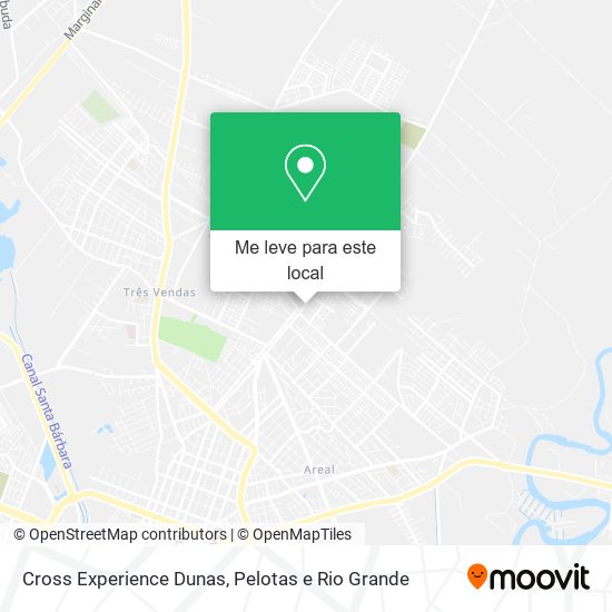 Cross Experience Dunas mapa