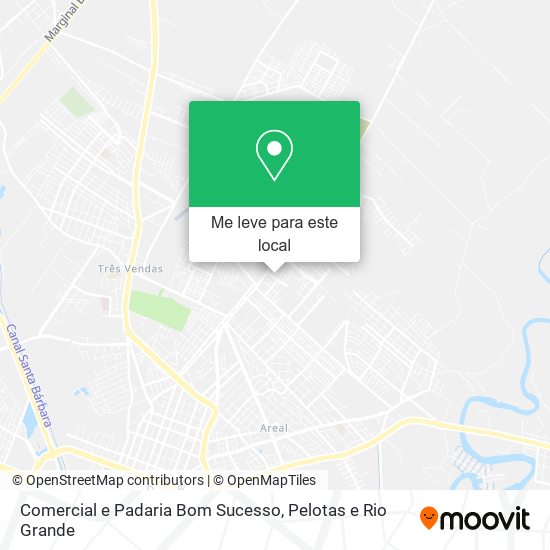 Comercial e Padaria Bom Sucesso mapa