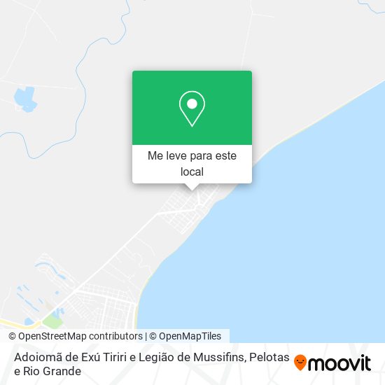 Adoiomã de Exú Tiriri e Legião de Mussifins mapa