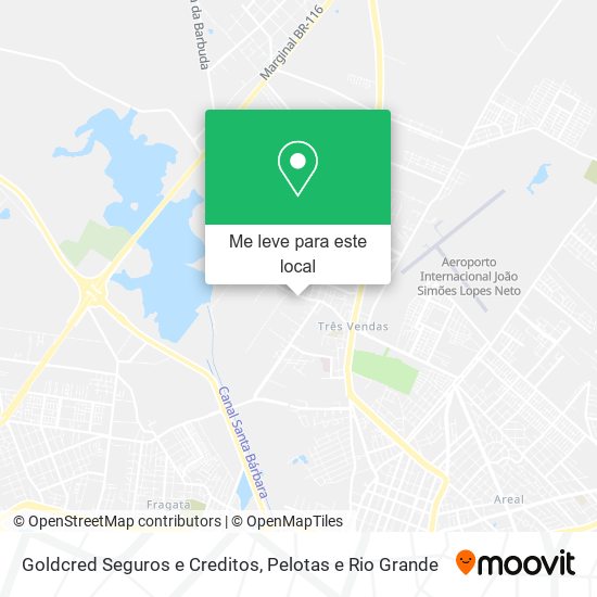 Goldcred Seguros e Creditos mapa