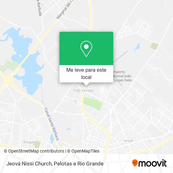 Jeová Nissi Church mapa