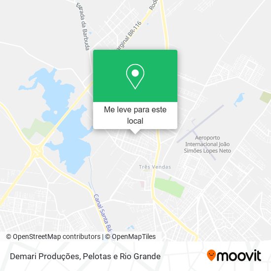 Demari Produções mapa