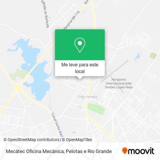 Mecâtec Oficina Mecânica mapa