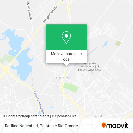 Retífica Neuenfeld mapa