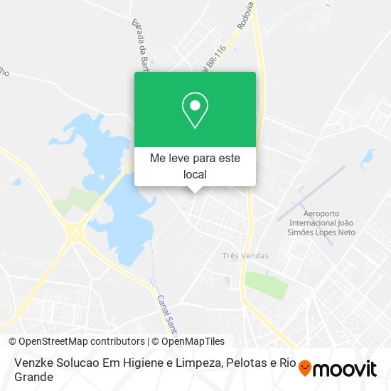 Venzke Solucao Em Higiene e Limpeza mapa