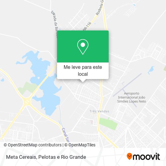 Meta Cereais mapa