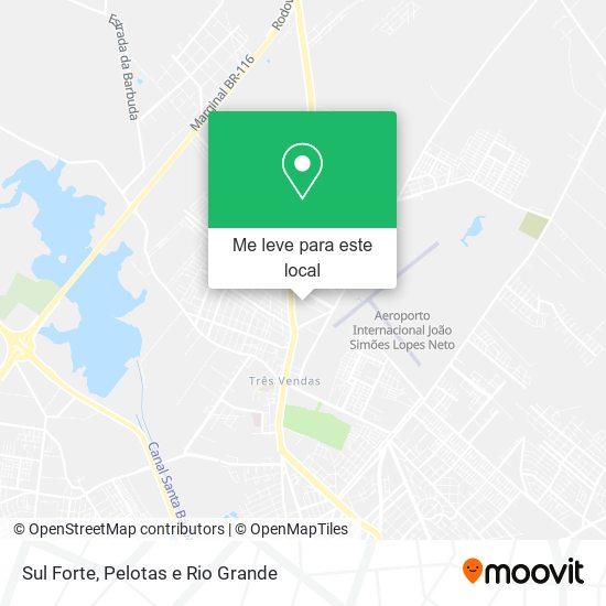 Sul Forte mapa