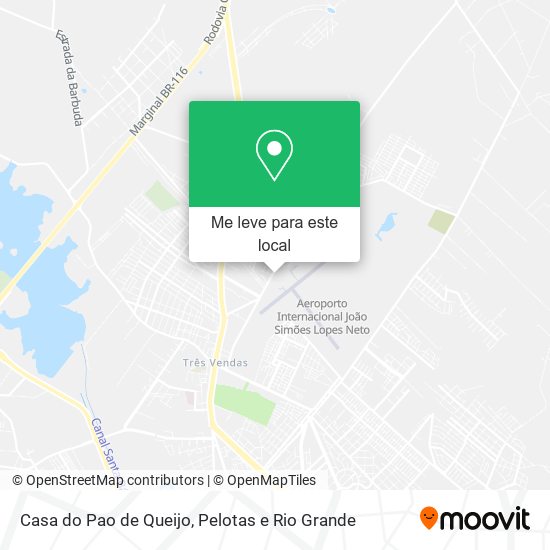 Casa do Pao de Queijo mapa