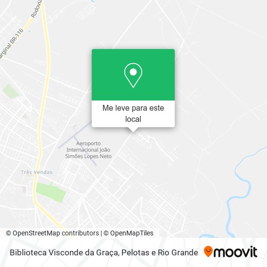 Biblioteca Visconde da Graça mapa