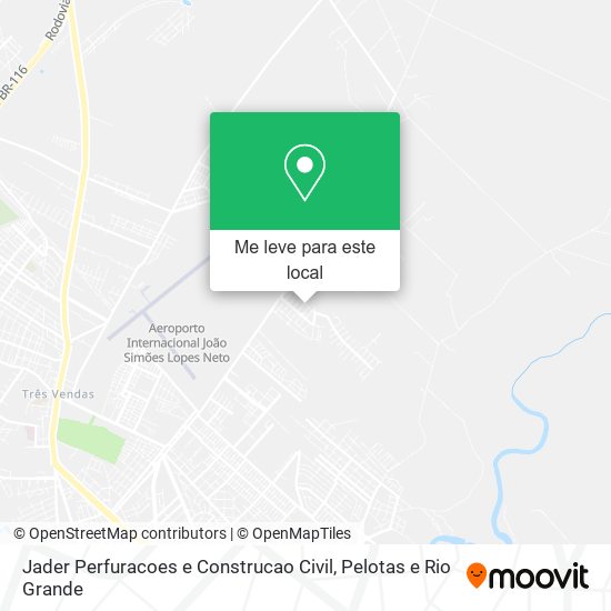 Jader Perfuracoes e Construcao Civil mapa