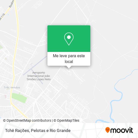 Tchê Rações mapa