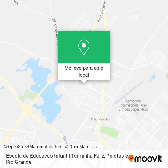 Escola de Educacao Infantil Turminha Feliz mapa