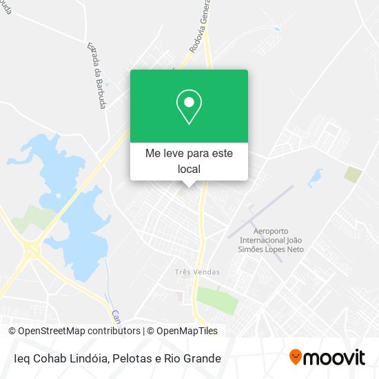 Ieq Cohab Lindóia mapa