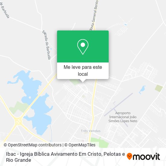 Ibac - Igreja Bíblica Avivamento Em Cristo mapa