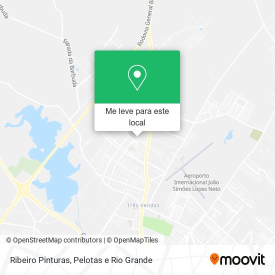 Ribeiro Pinturas mapa