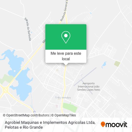 Agrobiel Maquinas e Implementos Agricolas Ltda mapa