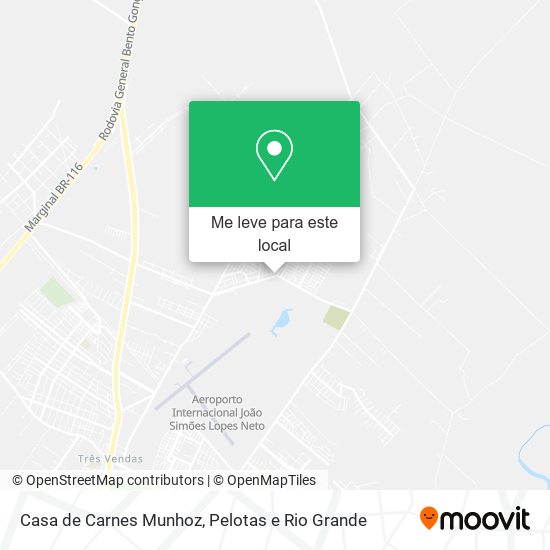 Casa de Carnes Munhoz mapa