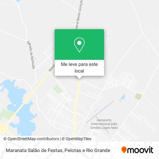 Maranata Salão de Festas mapa