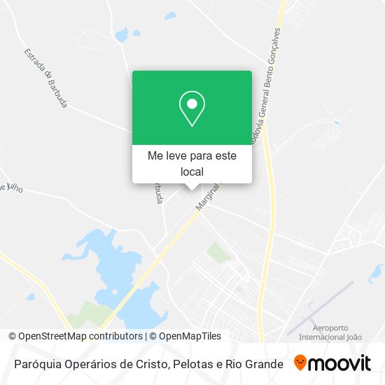 Paróquia Operários de Cristo mapa