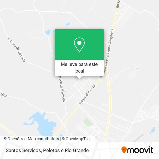 Santos Servicos mapa