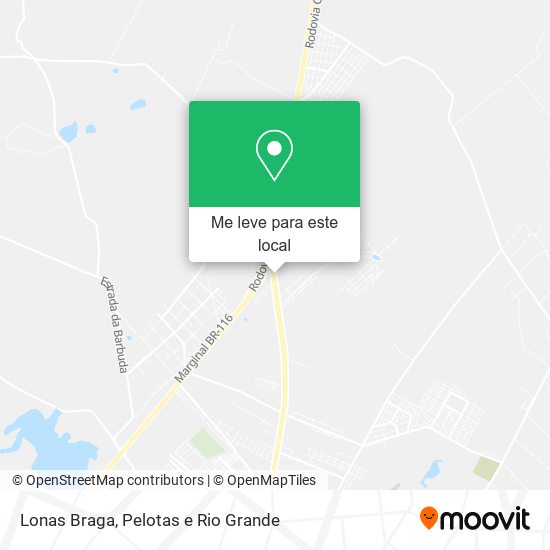 Lonas Braga mapa