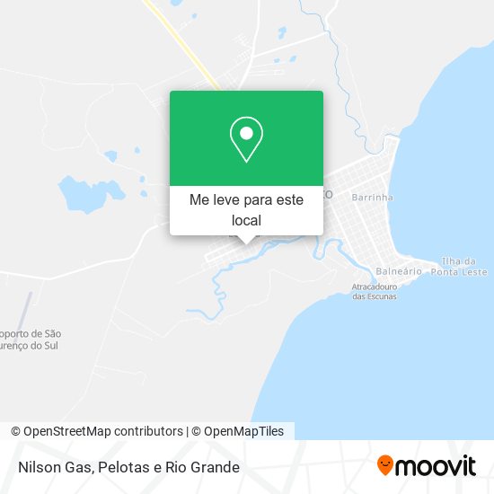 Nilson Gas mapa