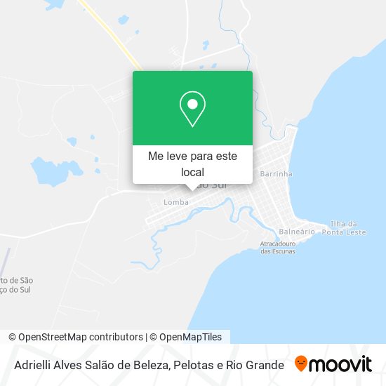 Adrielli Alves Salão de Beleza mapa