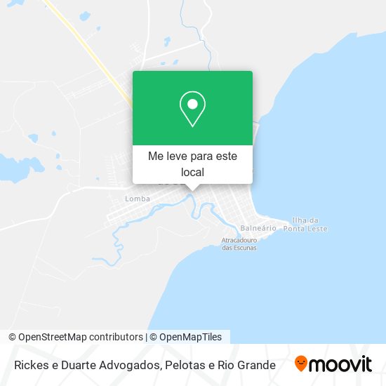 Rickes e Duarte Advogados mapa