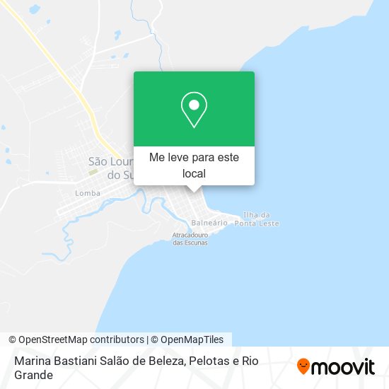 Marina Bastiani Salão de Beleza mapa