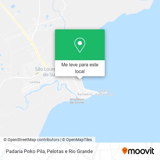 Padaria Poko Pila mapa