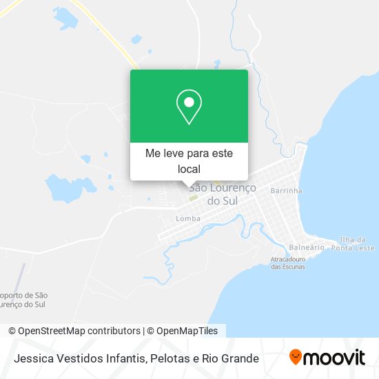 Jessica Vestidos Infantis mapa