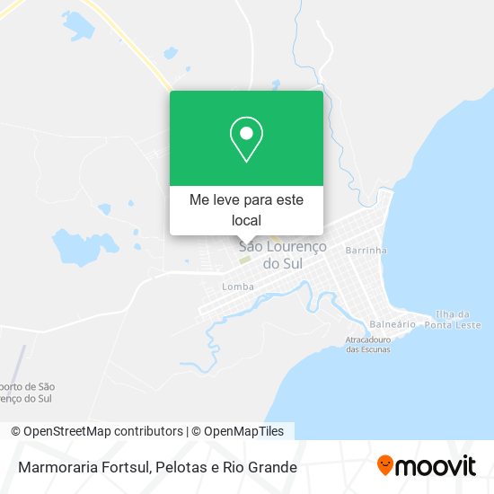 Marmoraria Fortsul mapa