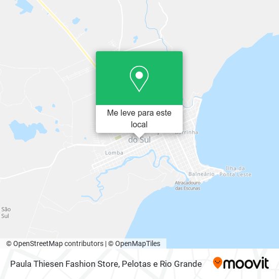 Paula Thiesen Fashion Store mapa