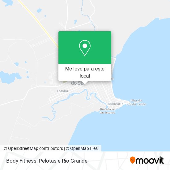 Body Fitness mapa
