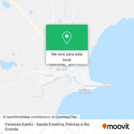 Vanessa Kanitz - Saúde Estética mapa