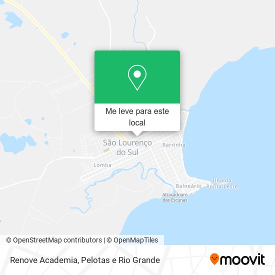 Renove Academia mapa