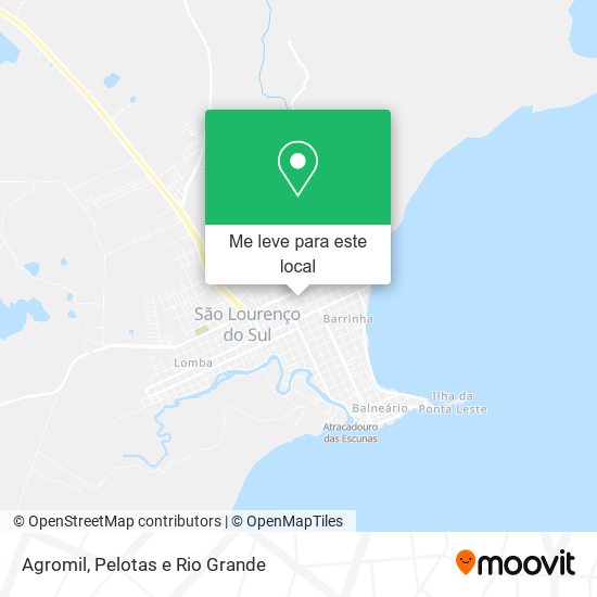 Agromil mapa